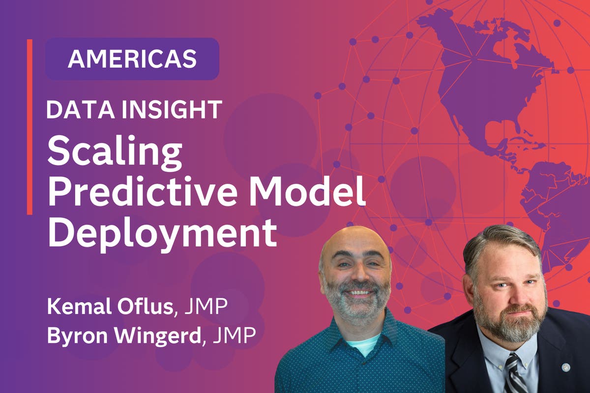 Model Behavior: Scaling Predictive Model Deployment with JMP Pro