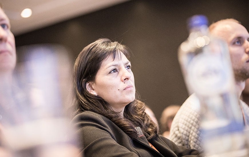Attendee attendes Discovery Summit Europe at Amsterdam