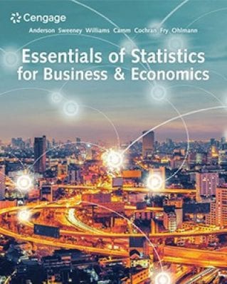 Essentials of Statistics for Business and Economics, 9th edition