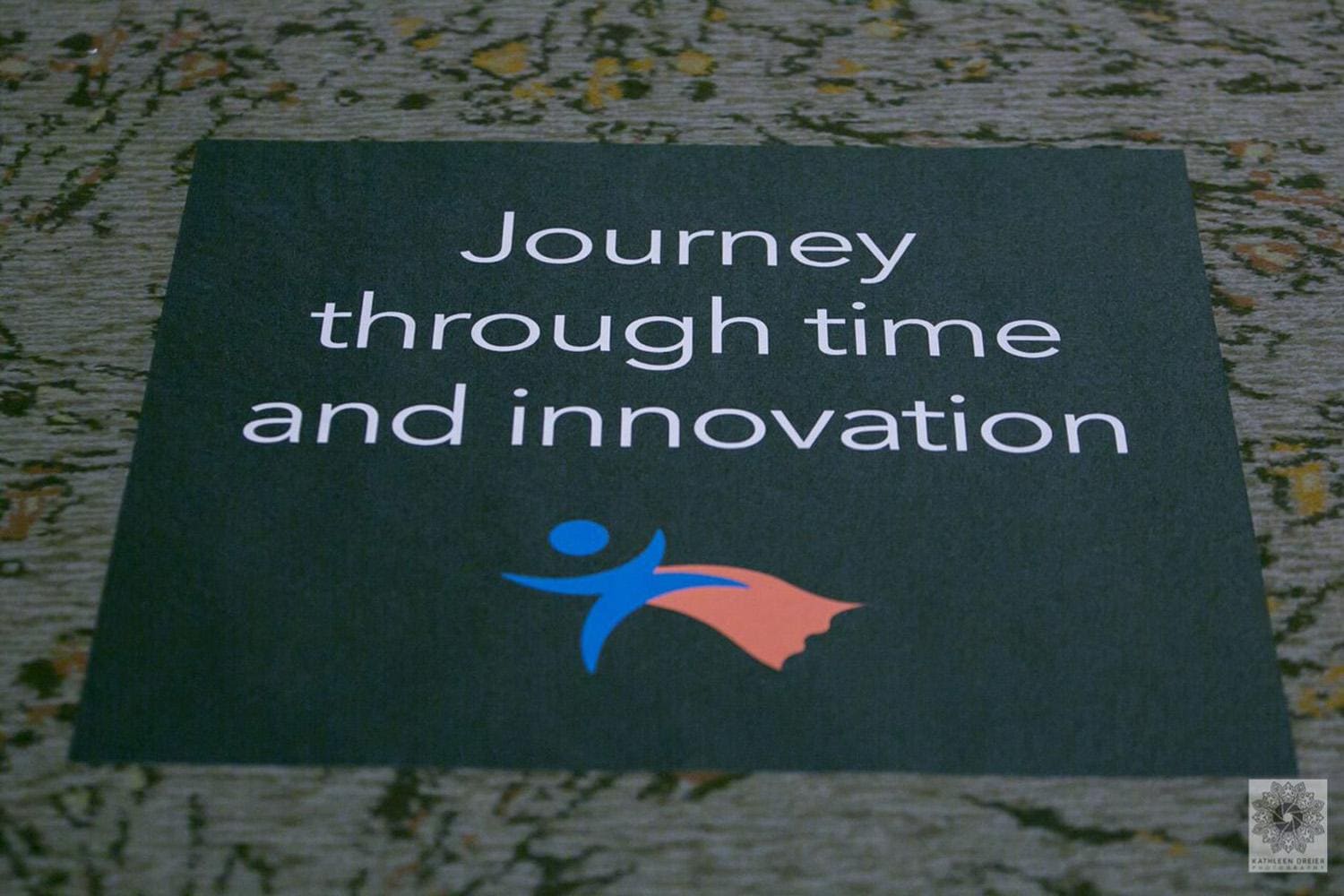 Journey through time and innovation tile