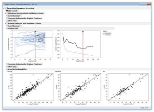 Using JMP® Pro to Build Models Using Generalized Regression Variable Selection Techniques