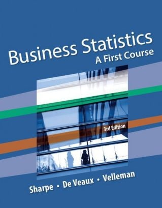 Business Statistics: A First Course, 3rd Edition