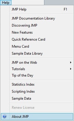 About JMP Location in JMP 16 for Windows