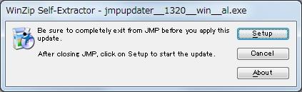 JMP Updater 13.2