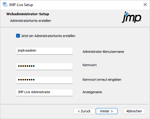 Create an Administrator Account