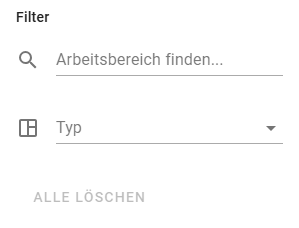 Filters to Find Empty Spaces