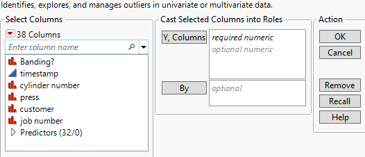 Explore Outliers Utility Launch Window