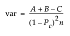 Equation shown here