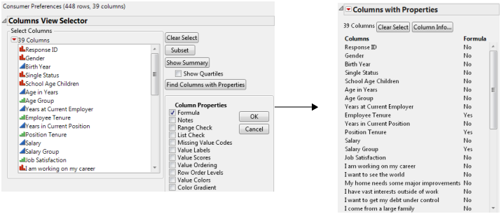 Select the Formula Column Property