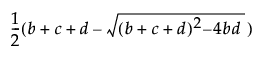 Equation shown here