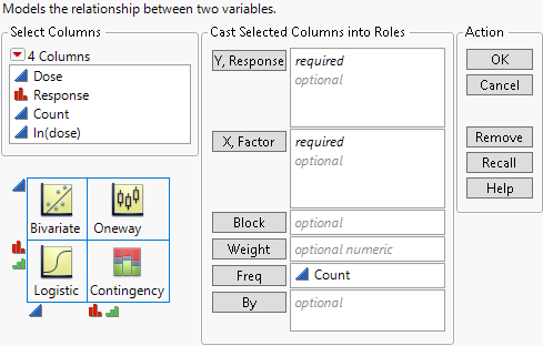 The Fit Y by X Launch Window