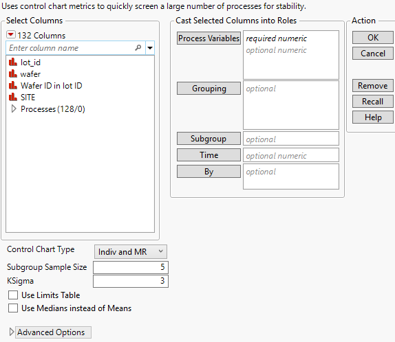 Process Screening Launch Window