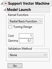 The Model Launch Control Panel