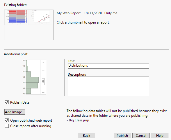 Add a Report to an Existing Folder