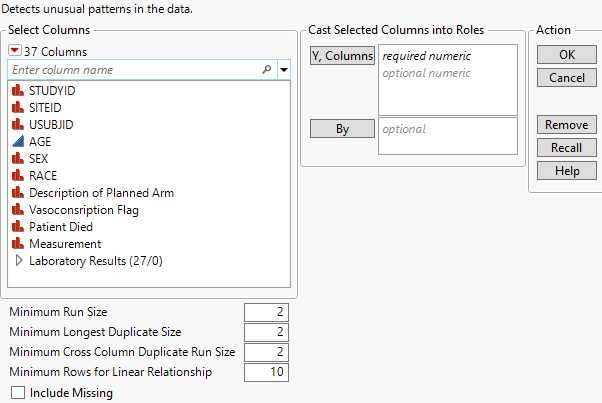 Explore Patterns Utility Launch Window