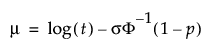 Equation shown here