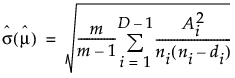 Equation shown here