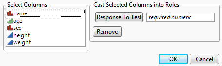 Restricting Selection of Columns