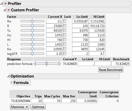 Custom Profiler Report
