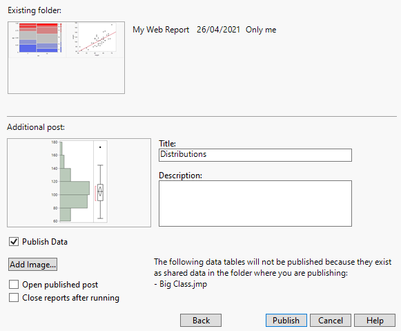 Add a Report to an Existing Folder