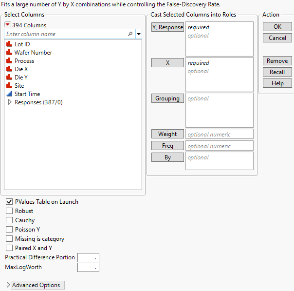 Response Screening Launch Window