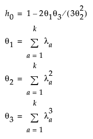 Equation shown here Equation shown here
