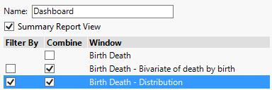 Combine Windows Options