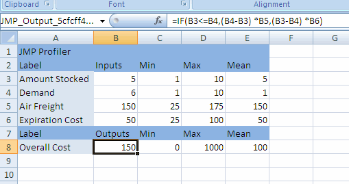 Demand Model in Excel