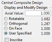 Axial Value Panel