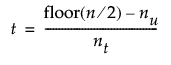 Equation shown here