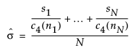 Equation shown here Equation shown here