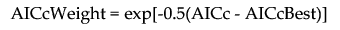 Equation shown here Equation shown here