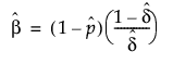 Equation shown here Equation shown here