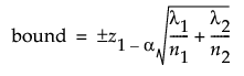 Equation shown here Equation shown here