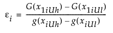 Equation shown here Equation shown here