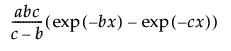 Equation shown here