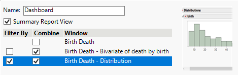 Combine Windows Options