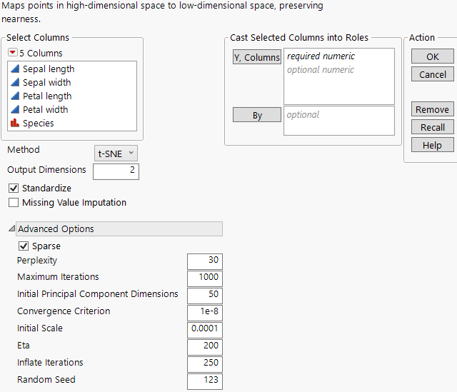 Multivariate Embedding Launch Window