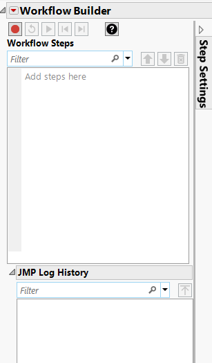 Workflow Builder Launch Window