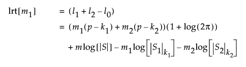 Equation shown here Equation shown here