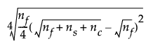 Equation shown here Equation shown here