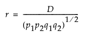 Equation shown here Equation shown here