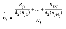 Equation shown here