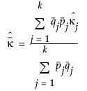 Equation shown here Equation shown here