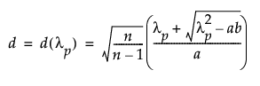 Equation shown here