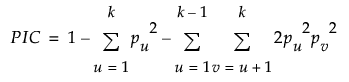 Equation shown here Equation shown here