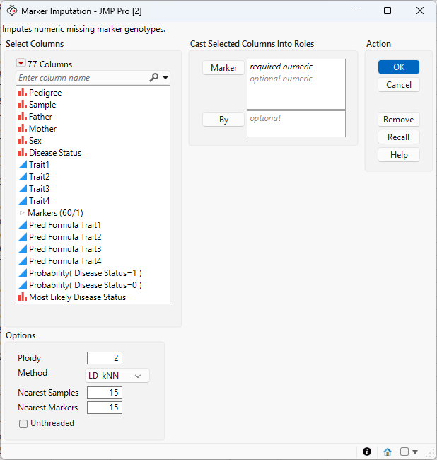 The Marker Imputation Launch Window