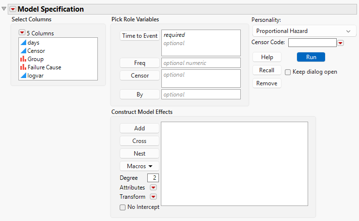 The Fit Proportional Hazards Launch Window