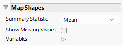 Map Shapes Options