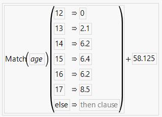 The Match Conditional Evaluates Faster Than the If Function